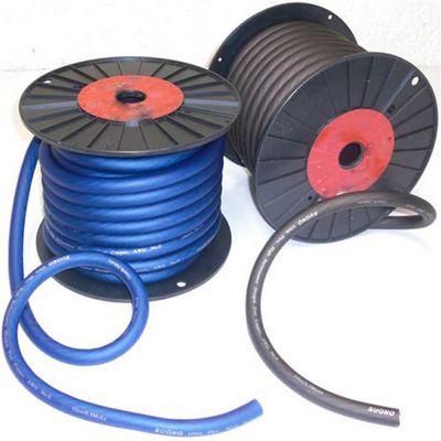 SAEJ 1128 স্টিংজার ট্রু গেজ 1/0 AWG পারফরম্যান্সের জন্য বাঁকা OFC কার অডিও পাওয়ার ওয়্যার