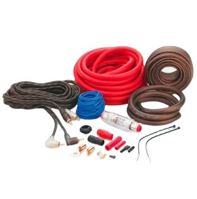 2000W-4000W 4 গজ সিসিএ ওয়্যার এম্প কিট অটো অডিও ইনস্টলেশনের জন্য পুরুষ থেকে পুরুষ কন্ডাক্টর