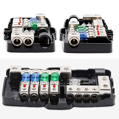 0 AWG 12V মাল্টি-ফাংশনাল মিনি ANL ফিউজ বক্স বিতরণ ব্লক যানবাহন জন্য