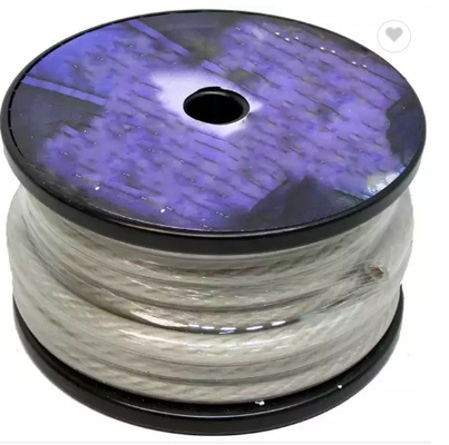 Twisted Pair Frost Red Black 1/0 Gauge Amplifier Power Ground Wire 0 GA ব্যাটারি ক্যাবল