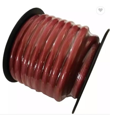 Twisted Pair Frost Red Black 1/0 Gauge Amplifier Power Ground Wire 0 GA ব্যাটারি ক্যাবল