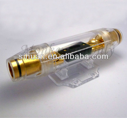 1/0 4 Gauge Car Professional ANL ফিউজ হোল্ডার সর্বোচ্চ সুরক্ষার জন্য সোনার বা নিকেল প্লাস্টিকযুক্ত