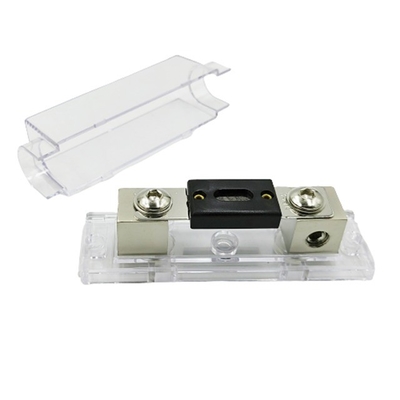 1/0 4 Gauge Car Professional ANL ফিউজ হোল্ডার সর্বোচ্চ সুরক্ষার জন্য সোনার বা নিকেল প্লাস্টিকযুক্ত