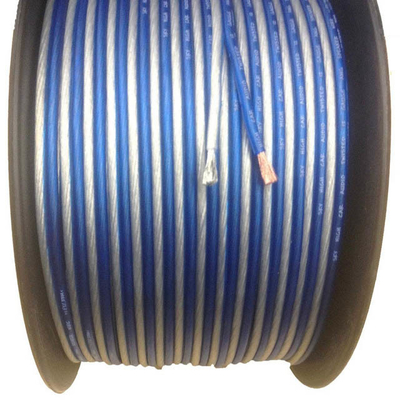 পেশাদার অডিওর জন্য নরম পিভিসি জ্যাকেট 10-18 AWG GA OFC টিনযুক্ত OFC স্পিকার তারের তার