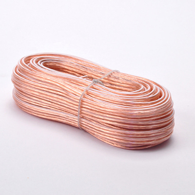 পেশাদার অডিওর জন্য নরম পিভিসি জ্যাকেট 10-18 AWG GA OFC টিনযুক্ত OFC স্পিকার তারের তার