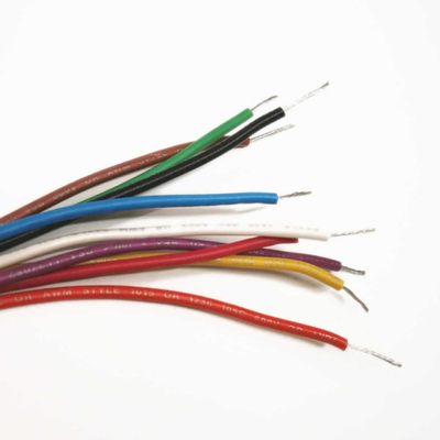 22AWG 1015 টিনযুক্ত তামার হুকআপ ওয়্যার 600V স্ট্র্যান্ডড EN5075-2014 UL 1007/1015 স্ট্যান্ডার্ড