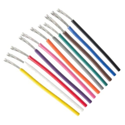 22AWG 1015 টিনযুক্ত তামার হুকআপ ওয়্যার 600V স্ট্র্যান্ডড EN5075-2014 UL 1007/1015 স্ট্যান্ডার্ড