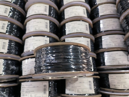 22AWG 1015 টিনযুক্ত তামার হুকআপ ওয়্যার 600V স্ট্র্যান্ডড EN5075-2014 UL 1007/1015 স্ট্যান্ডার্ড