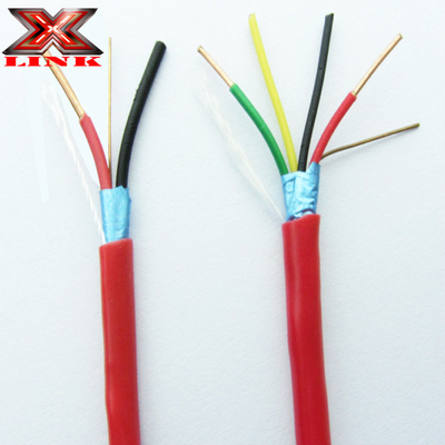 24AWG স্ট্র্যান্ডড সিসিএ কপার স্কিলড সিকিউরিটি ক্যাবল নির্মাণের মধ্যে অগ্নি বিপদাশঙ্কা জন্য