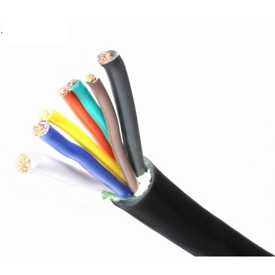 অ্যানিল্ড কপার কন্ডাক্টর 12V 36V ম্যাক্স 14 গজ 7 ওয়ে এক্সটেনশন আরভি ট্রেলার তারের তারের