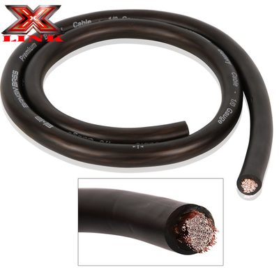 নরম পিভিসি জ্যাকেট 20mm2 35mm2 50mm2 16mm2 10mm2 অটো অডিওর জন্য এম্প্লিফায়ার পাওয়ার ওয়্যার ক্যাবল