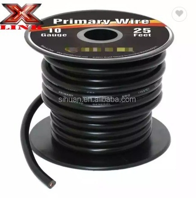 BS6500 স্ট্যান্ডার্ড সহ নিম্ন ভোল্টেজ 10awg 12awg 14awg 16awg পিভিসি জ্যাকেটযুক্ত বৈদ্যুতিক তার