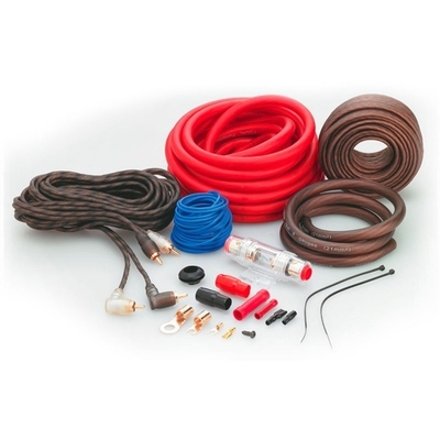 4awg Amp ইনস্টলেশন ক্যাবল কিট 2500W গাড়ির অডিও ক্যাবল কিট খালি তামা কন্ডাক্টর সঙ্গে