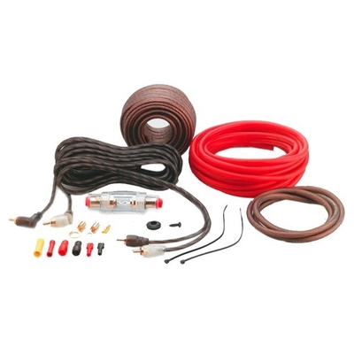 4awg Amp ইনস্টলেশন ক্যাবল কিট 2500W গাড়ির অডিও ক্যাবল কিট খালি তামা কন্ডাক্টর সঙ্গে