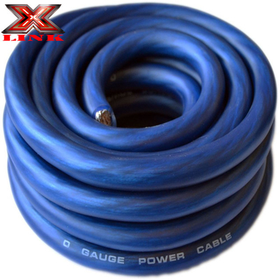 1/0 Gauge 0 AWG রেড পাওয়ার গ্রাউন্ড ক্যাবল অ্যাডভান্সড কার অডিও সিস্টেমের জন্য কপার কন্ডাক্টর