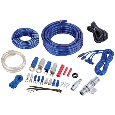 4awg Amp ইনস্টলেশন ক্যাবল কিট 2500W গাড়ির অডিও ক্যাবল কিট খালি তামা কন্ডাক্টর সঙ্গে