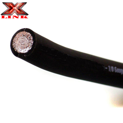 1/0 Gauge 0 AWG রেড পাওয়ার গ্রাউন্ড ক্যাবল অ্যাডভান্সড কার অডিও সিস্টেমের জন্য কপার কন্ডাক্টর