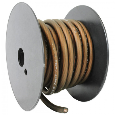 15.5mm 0Gauge 4GA 8GA CCA অ্যাম্প পাওয়ার ওয়্যার ক্যাবল গাড়ি অডিও ইনস্টলেশনের জন্য