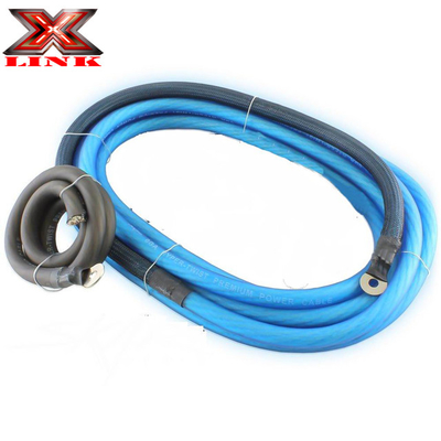 OFC কন্ডাক্টর 0 2 4 6 8 AWG Gauge GA স্পিকার সিস্টেমের জন্য গাড়ি অডিও ক্যাবল কিট