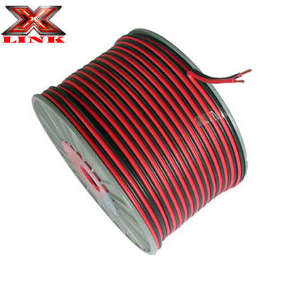 স্বচ্ছ পিভিসি জ্যাকেট 14AWG নমনীয় স্পিকার ওয়্যার 200 ফুট / 60.9 মিটার হোম এবং গাড়ী স্পিকার জন্য