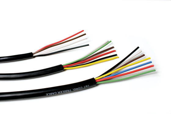 পিভিসি 7x14 গজ Awg 100 কপার স্ট্র্যান্ডড ট্রেলার ক্যাবল