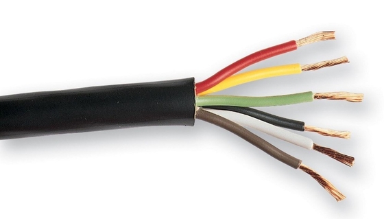 পিভিসি 7x14 গজ Awg 100 কপার স্ট্র্যান্ডড ট্রেলার ক্যাবল