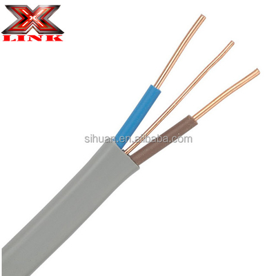 14AWG 16AWG 2.5mm 1.5mm 3 2 কোর স্ট্র্যান্ডড কপার ইলেকট্রিক ক্যাবল পিভিসি নিরোধক সঙ্গে