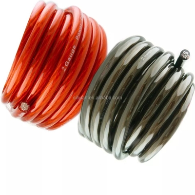 1/0 AWG Gauge Car Audio Power Cable Copper Clad Aluminum Conductor for Power Delivery (এডাব্লুজি গ্যাজ অটো অডিও পাওয়ার ক্যাবল পাওয়ার সরবরাহের জন্য তামা আবৃত অ্যালুমিনিয়াম কন্ডাক্টর)