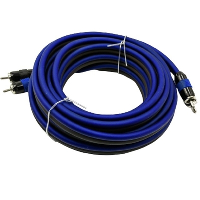 5.2 মি পিভিসি জ্যাকেট হাই এন্ড 1/0 4 8 AWG গ্যাজ কার অডিও সিস্টেমের জন্য গাড়ি পরিবর্ধক ওয়্যারিং কিট