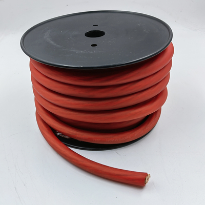 গাড়ি অডিও পাওয়ার ক্যাবল 1/0 AWG GA Gauge নমনীয় স্বচ্ছ পিভিসি জ্যাকেট গাড়ি গ্রাউন্ডের জন্য