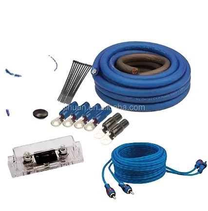 ওয়ালমার্টের 8AWG 4AWG 0AWG কার এম্প ওয়্যারিং কিট আরসিএ সংযোগকারী দিয়ে আপনার গাড়ির অডিও আপগ্রেড করুন