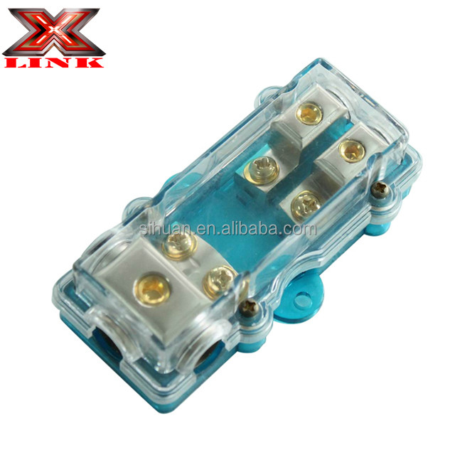 20A-300A এএমপি কার অটো ডিসি গ্লাস এএনএল ম্যাক্সি এজিইউ মিনি ইনলাইন ফিউজ হোল্ডার বিতরণ ব্লক