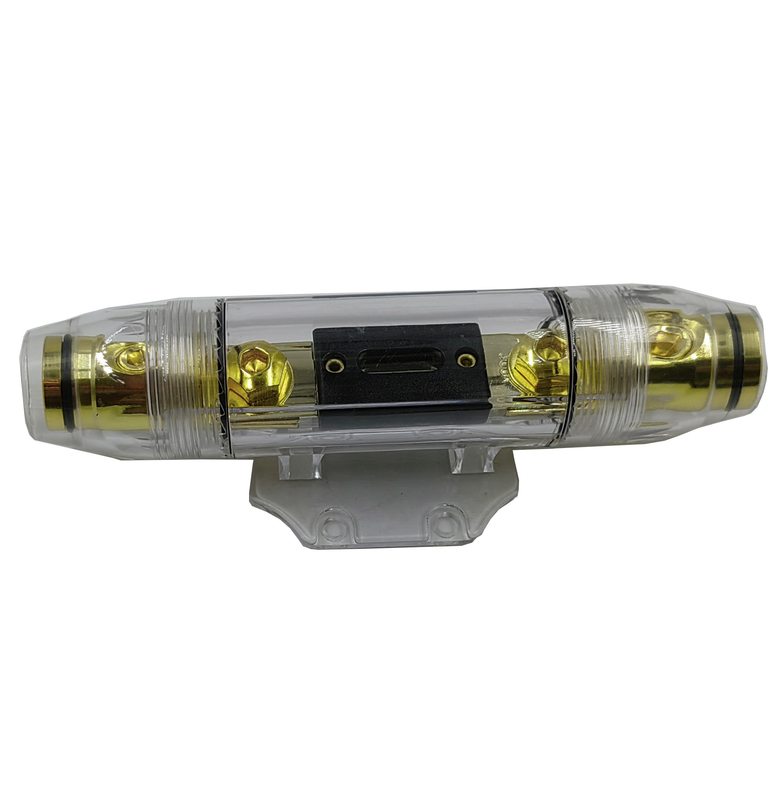 1/0 4 Gauge Car Professional ANL ফিউজ হোল্ডার সর্বোচ্চ সুরক্ষার জন্য সোনার বা নিকেল প্লাস্টিকযুক্ত