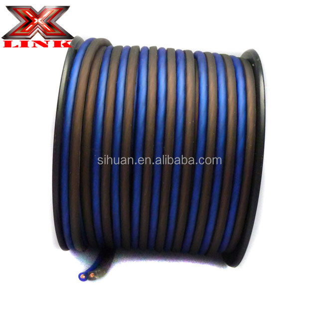 16-গ্যাজ কোএক্সিয়াল অডিও স্পিকার ওয়্যার ক্যাবল সোনার সংযোগকারী সহ 99.9% অক্সিজেন-মুক্ত তামা