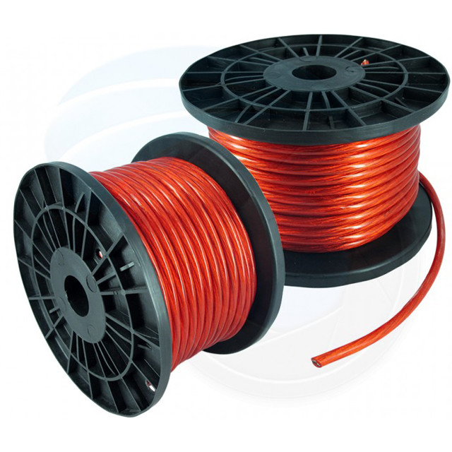 নরম পিভিসি জ্যাকেট নিম্ন ভোল্টেজ গাড়ি 0 2 4 6 8 AWG গ্যাজ আইসোলেশন উপাদান পিভিসি গাড়ি অডিও সাবউফার এম্প্লিফায়ার পাওয়ার ক্যাবল